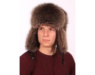 Купить мужские шапки из меха енота, ушанки - MG
