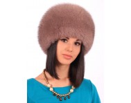 Купить женские шапки из меха песца- MG