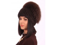 Купить женские шапки из меха ондатры - MG