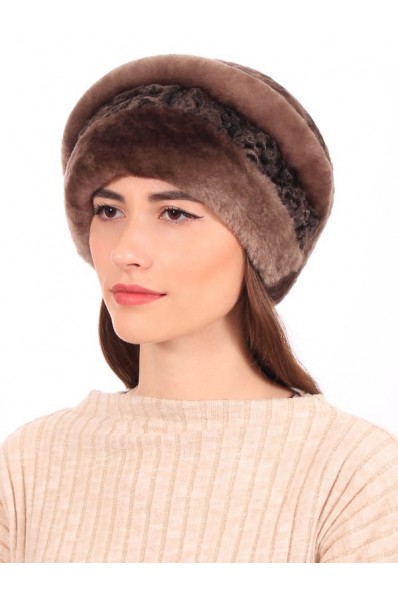 Купить женскую меховую шапку